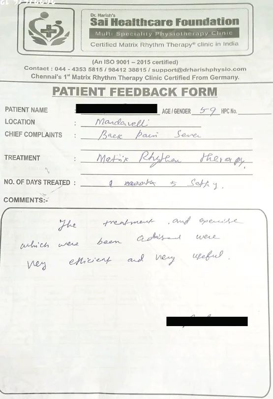 Patient Feedback