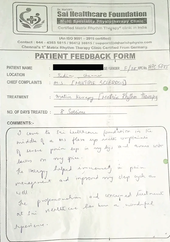 Patient Feedback